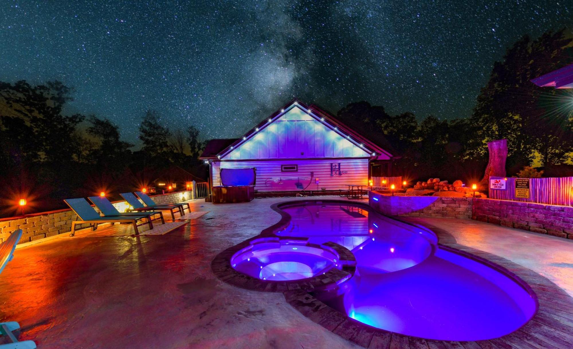H2Oasis Incredible Pool Retreat With Mountains Views! Villa Sevierville Ngoại thất bức ảnh