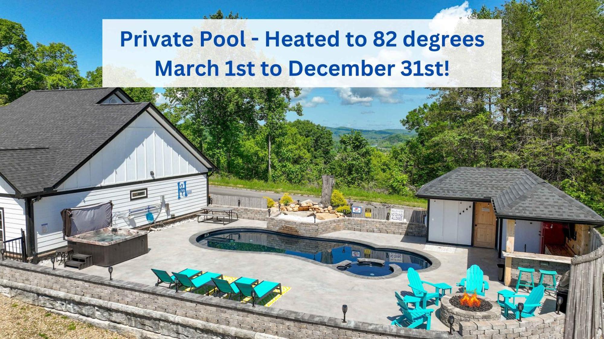 H2Oasis Incredible Pool Retreat With Mountains Views! Villa Sevierville Ngoại thất bức ảnh
